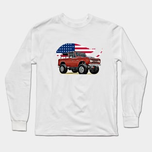 Bronco USA Print Long Sleeve T-Shirt